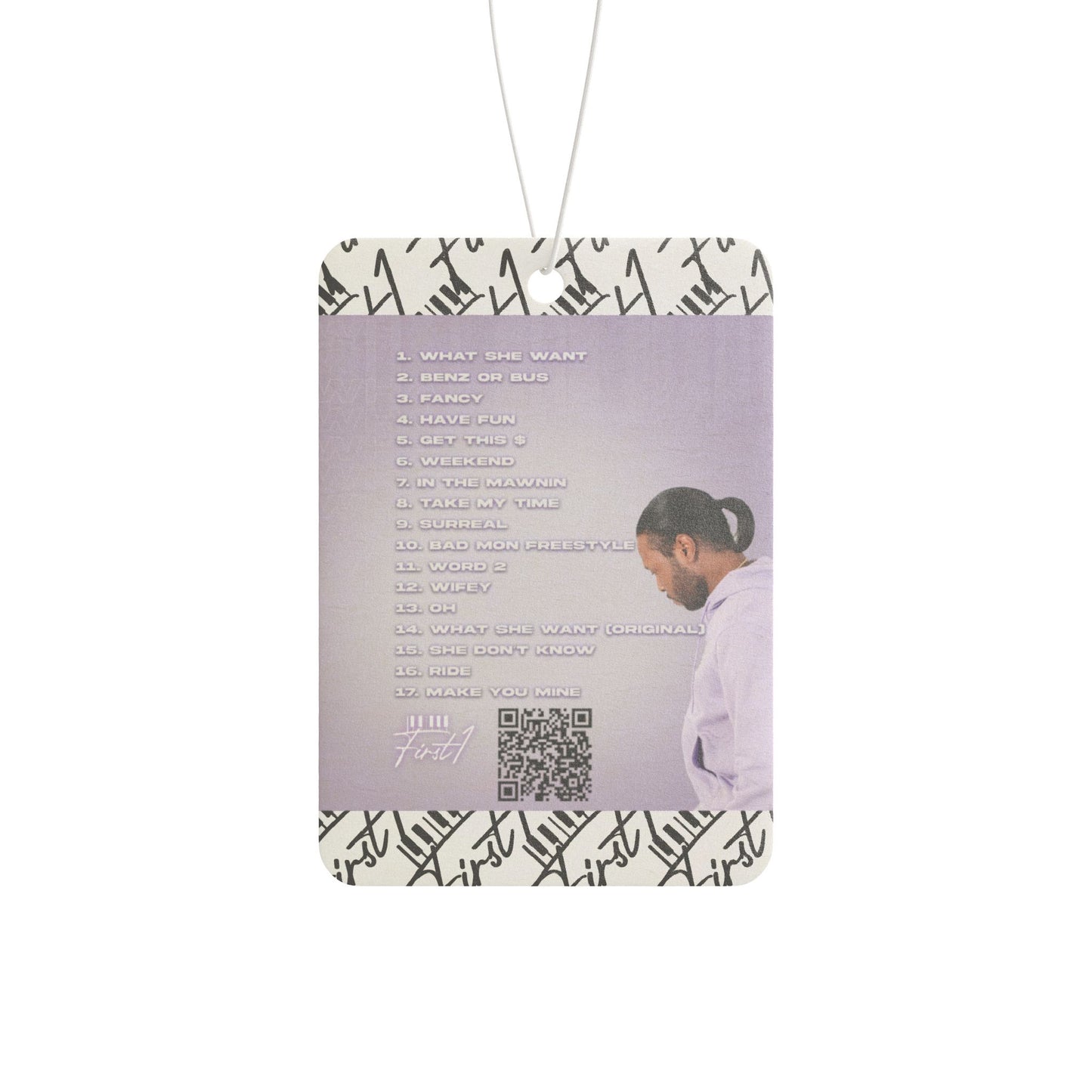"What She Want" Car Air Freshener