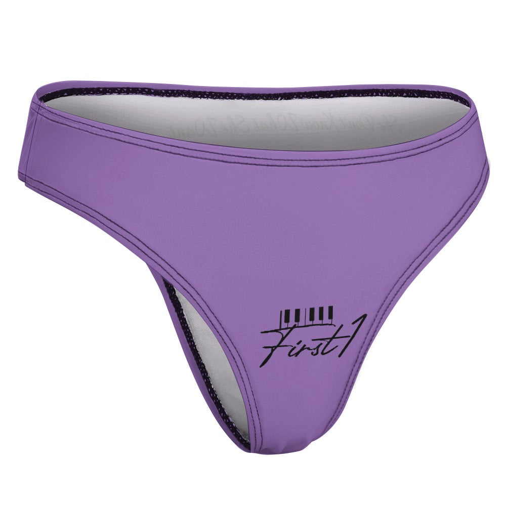 What She Want Thong PURP