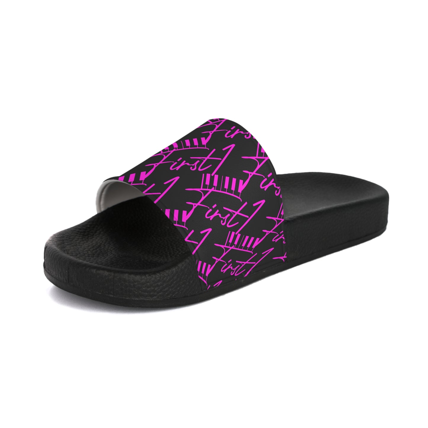 First1 Women's Slides (HOTPINK)