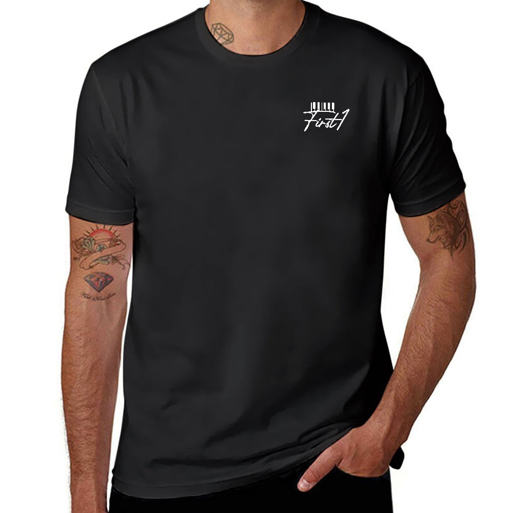 First1 Black T-Shirt