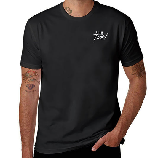 First1 Black T-Shirt