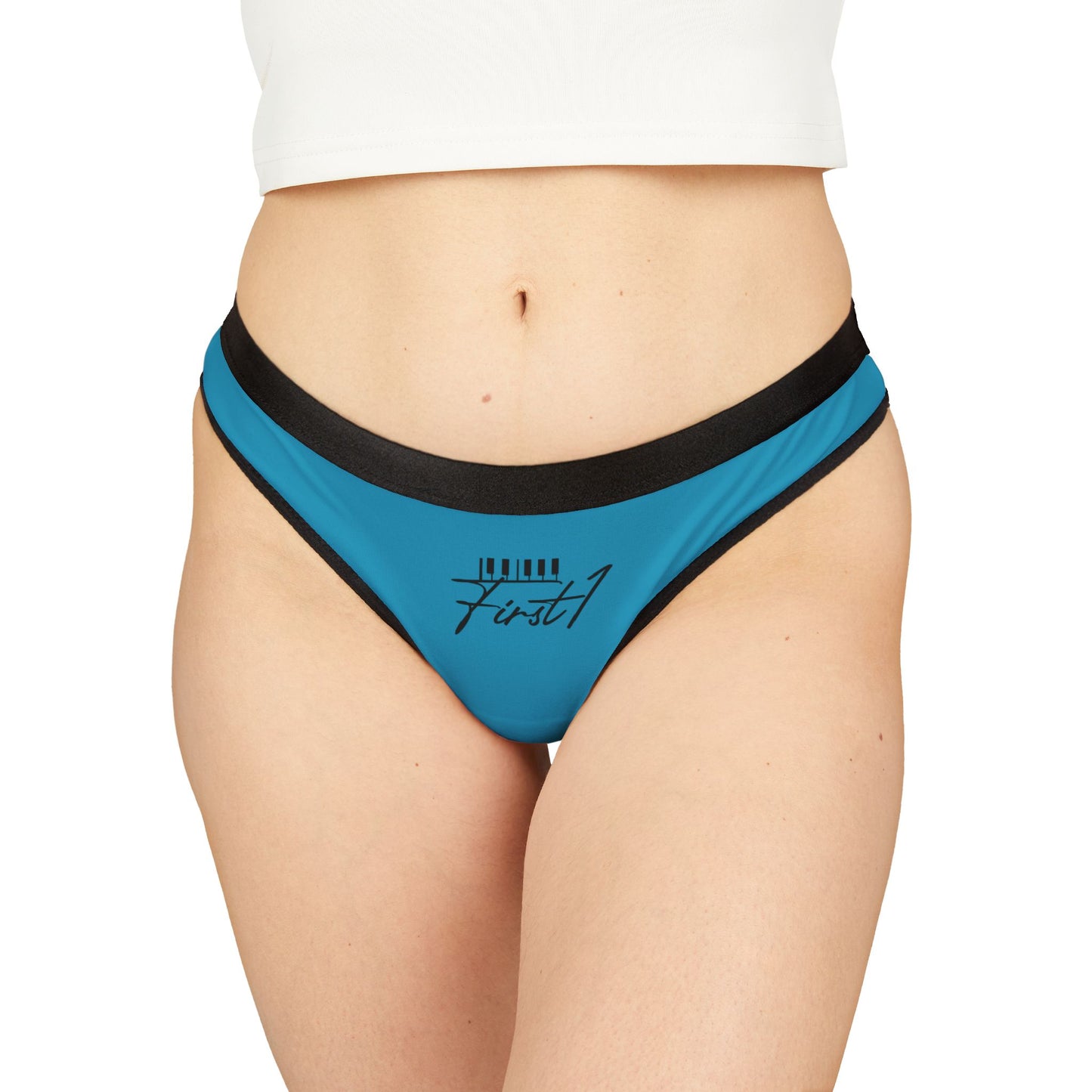 "What She Want" Thong (TURQUOISE)