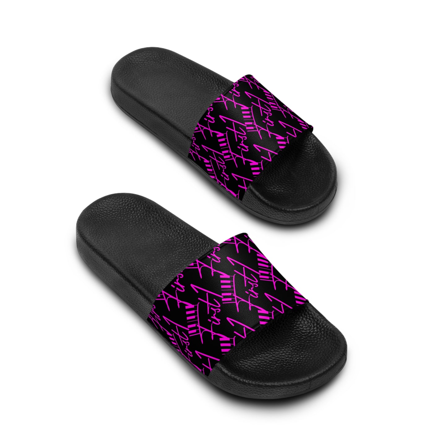 First1 Women's Slides (HOTPINK)