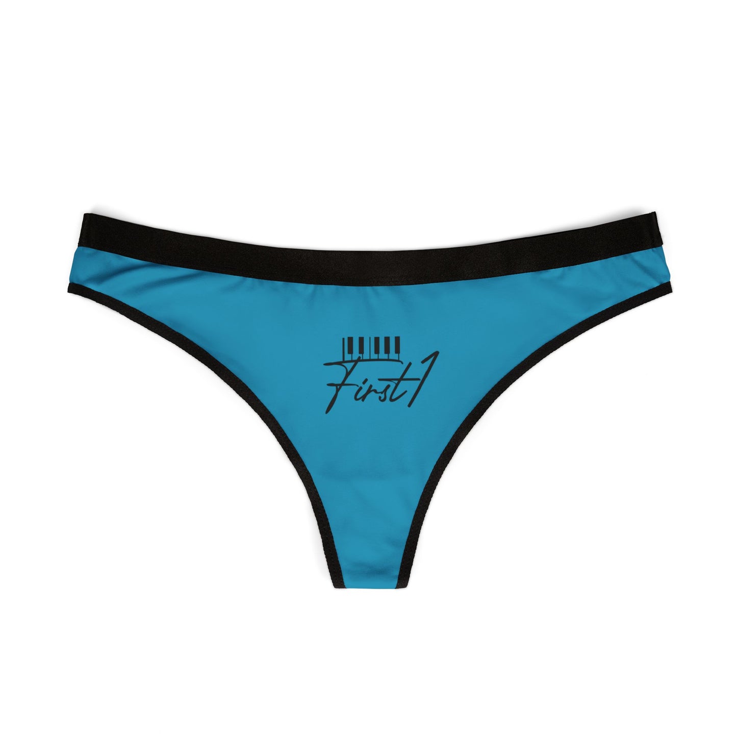 "What She Want" Thong (TURQUOISE)