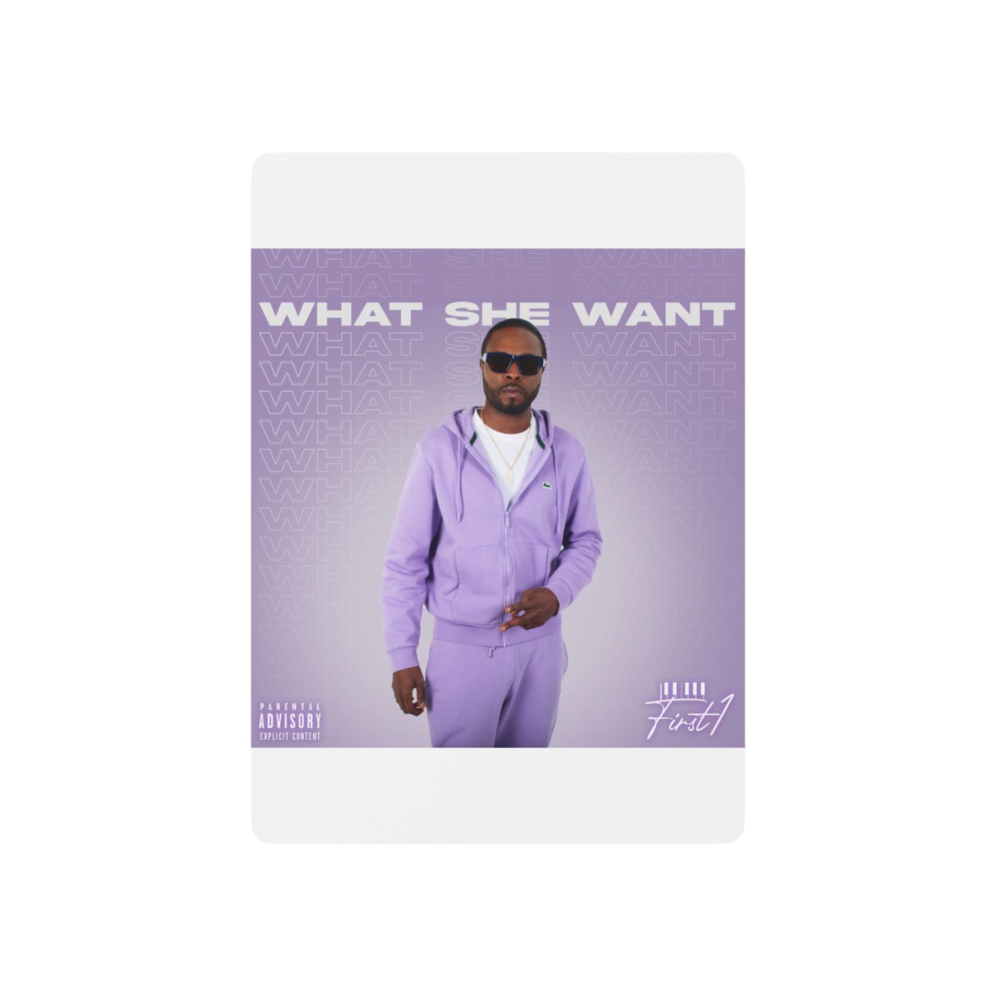 "What She Want" Playing Cards
