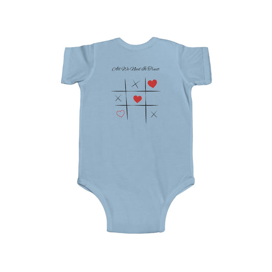 "All We Need Is Trust" Infant Bodysuit