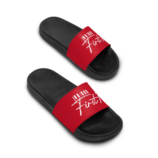 First1 Men's Slides (RED)