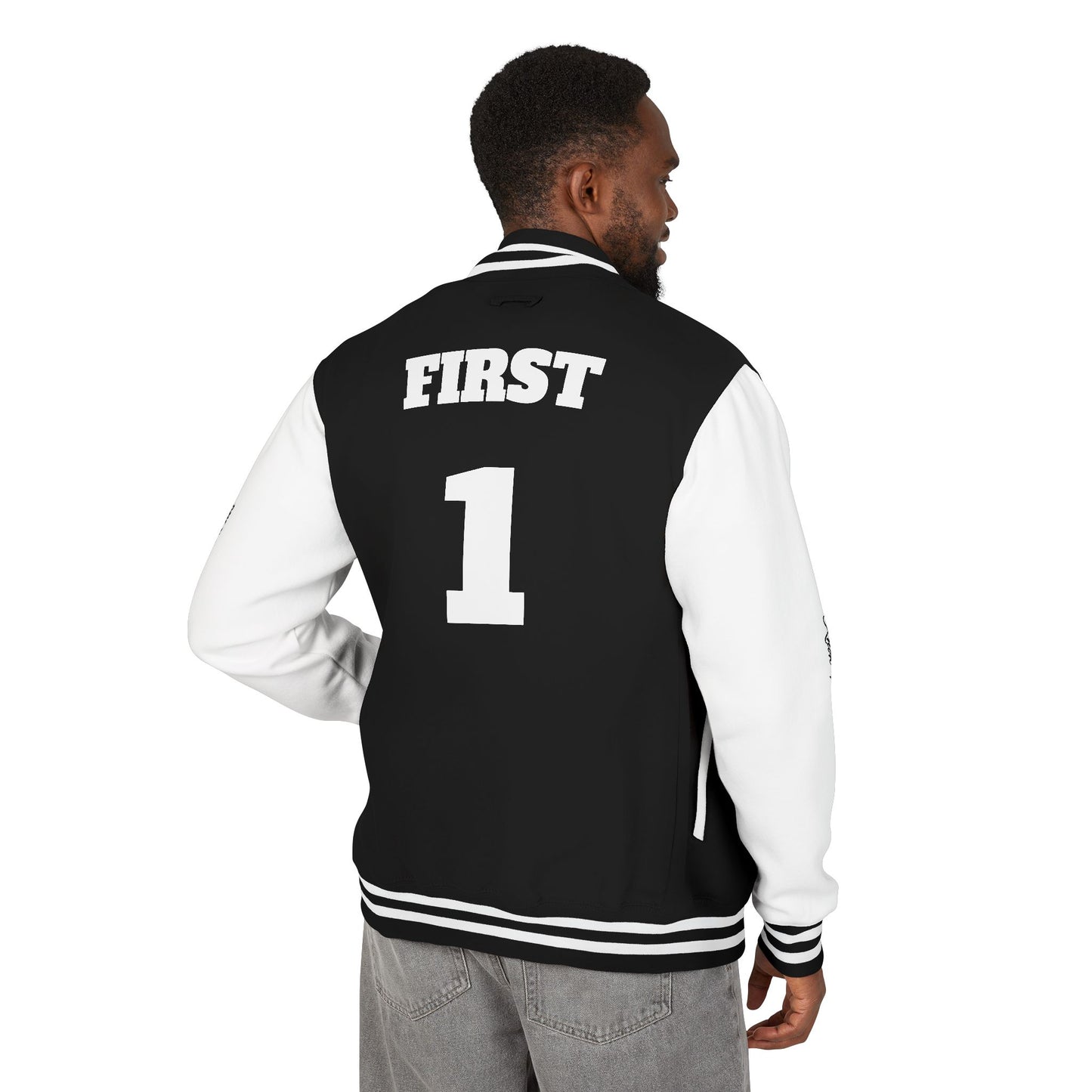 WHAT SHE WANT First1 Varsity Jacket  -Unisex (assorted colors) LIMITED EDITION