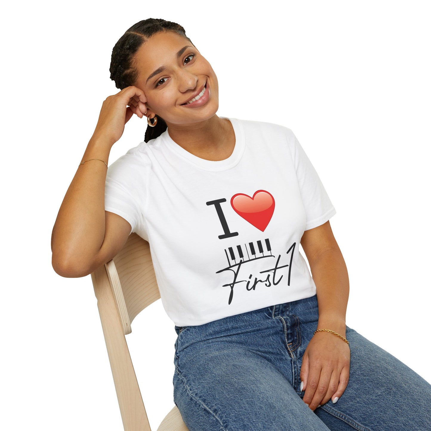 "I ❤️ First1" T-Shirt