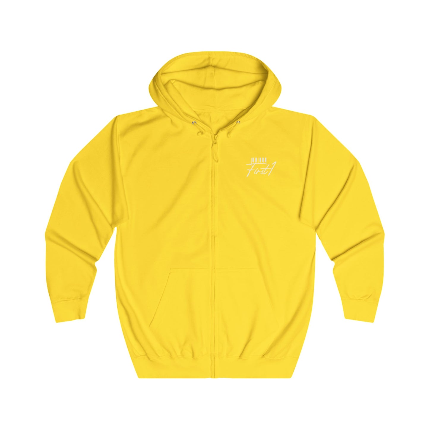 First1 Unisex Zip Hoodie (assorted colors)