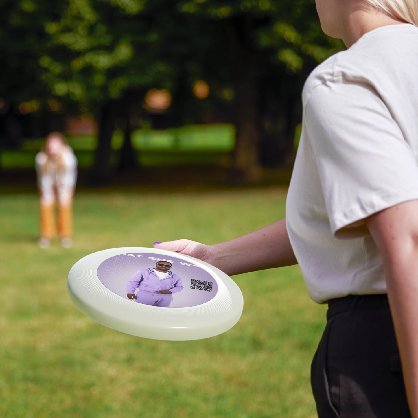 "What She Want" Frisbee