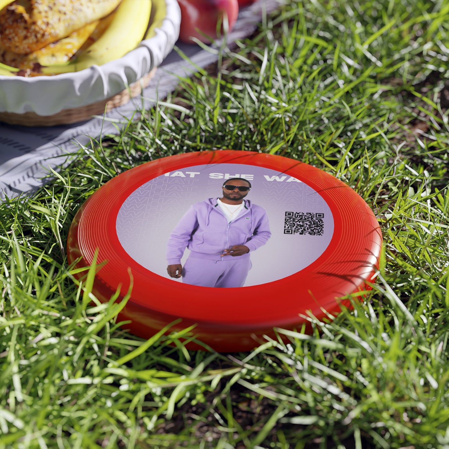 "What She Want" Frisbee