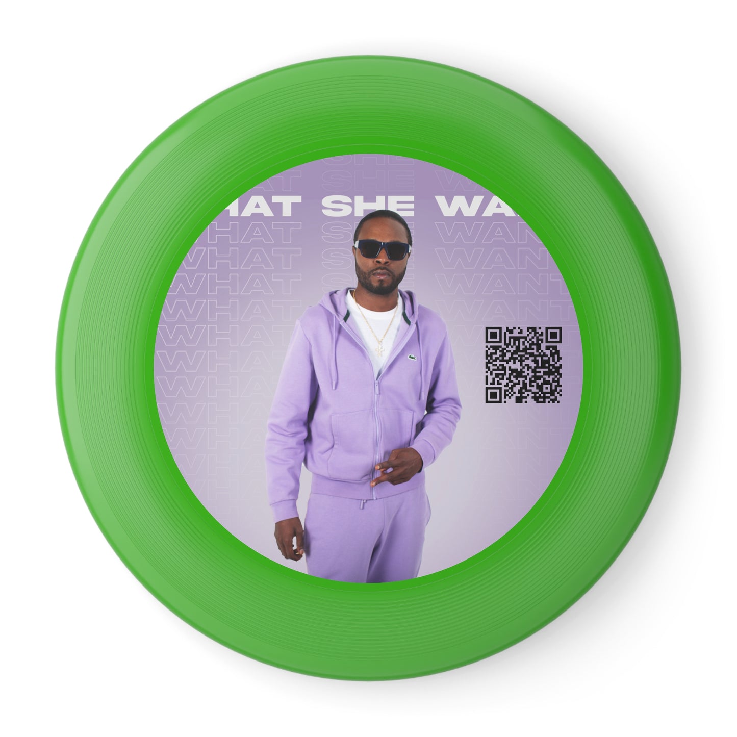 "What She Want" Frisbee