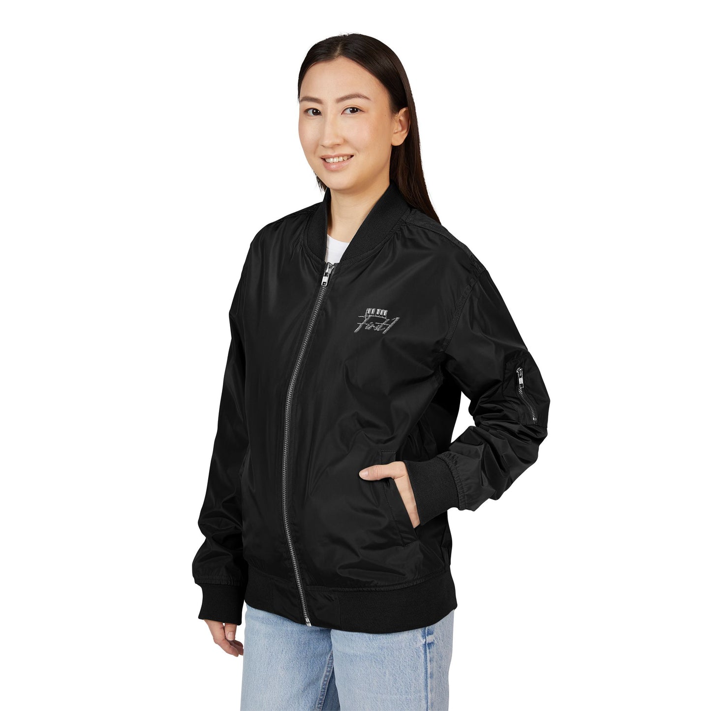 First1 Bomber (Eco-Friendly Embroidered )