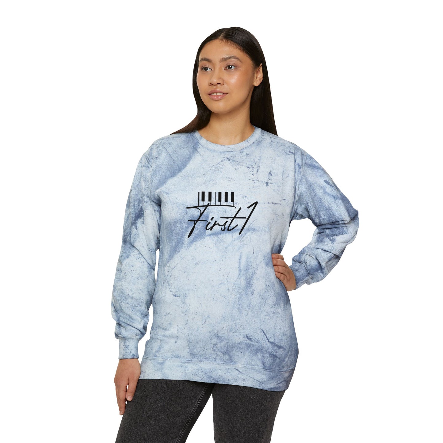 First1 Color Blast Crewneck Sweatshirt