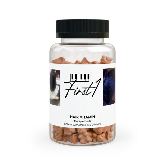 First1 'hangtime'  Hair Vitamin Gummies (60 Gummies)