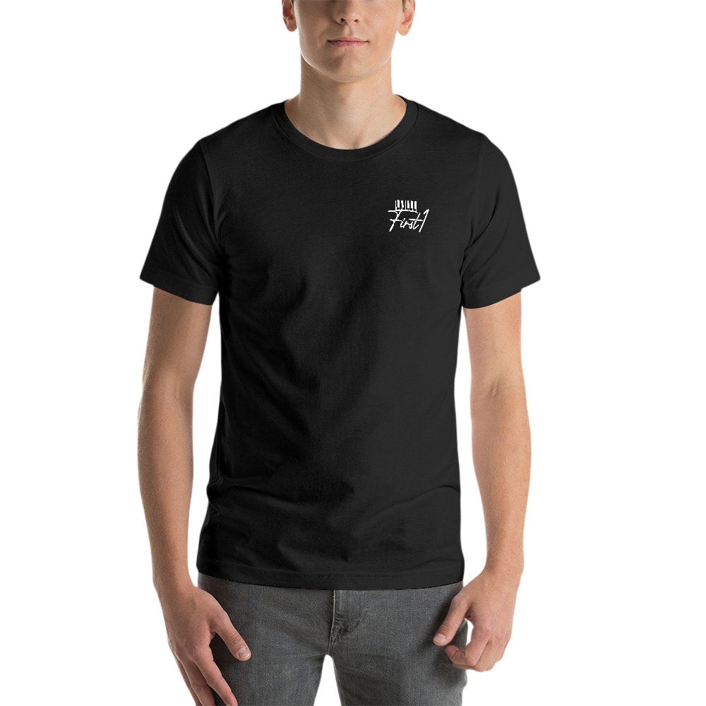 First1 Black T-Shirt