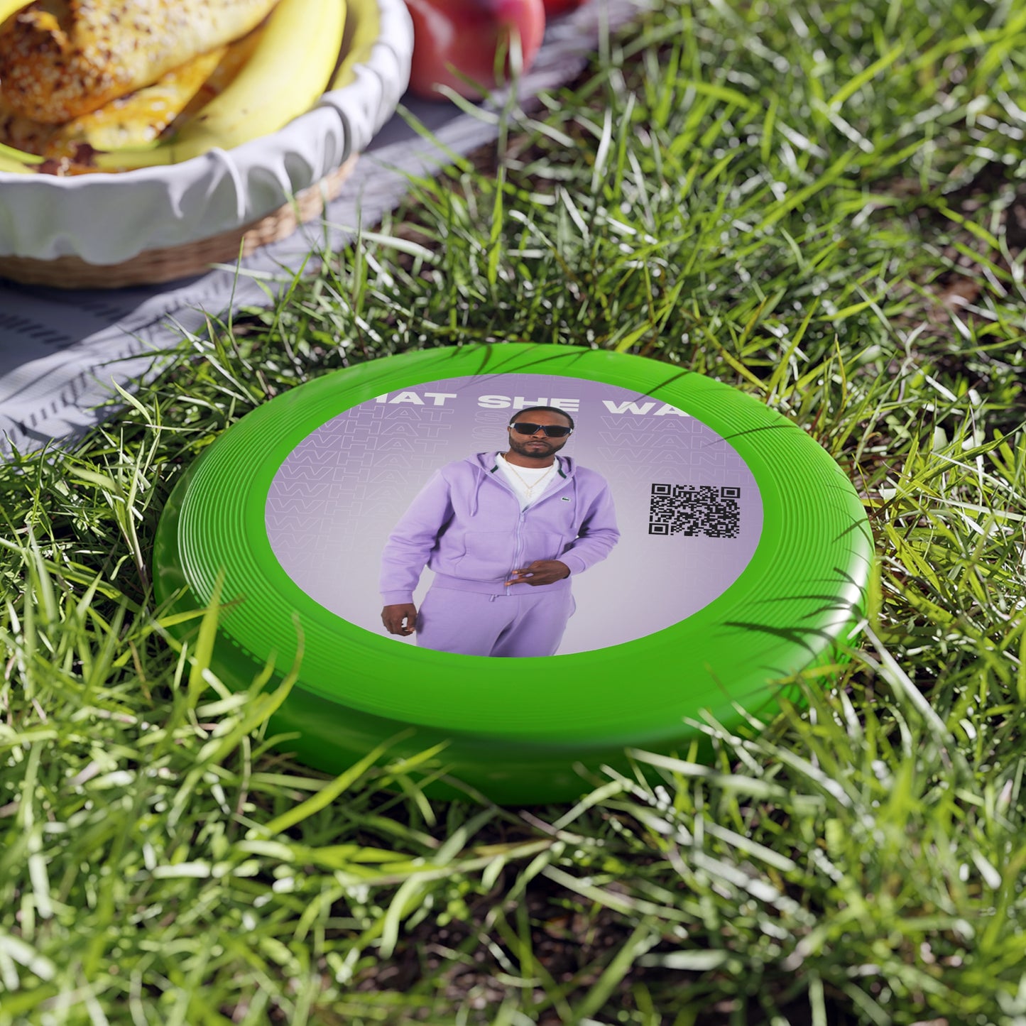 "What She Want" Frisbee