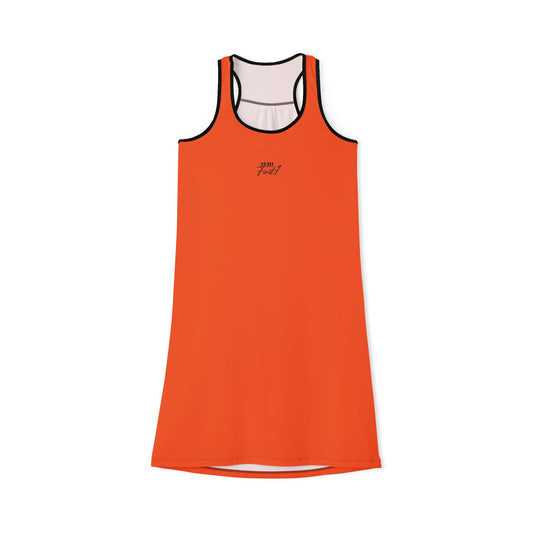 First1 Women's Dress (ORANGE)