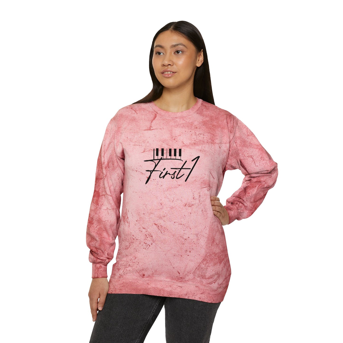 First1 Color Blast Crewneck Sweatshirt