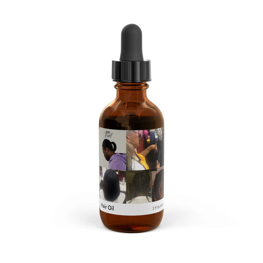 First1 "Hangtime" Hair Oil, 2oz (Argan, Castor, Coconut Oil Blend) PARABEN-FREE