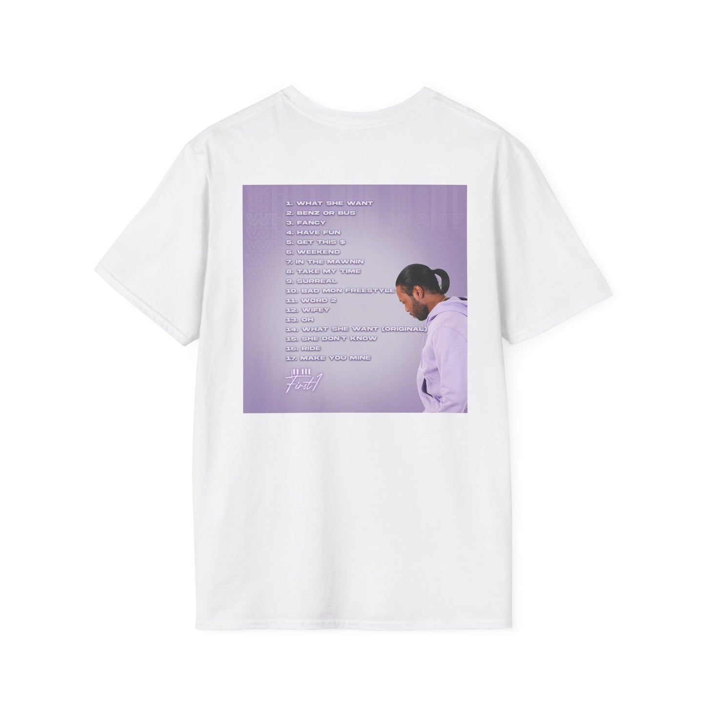 'What She Want' with QR code