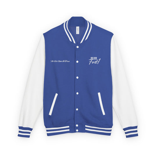 Classic First1 Varsity Jacket -Unisex (assorted colors)