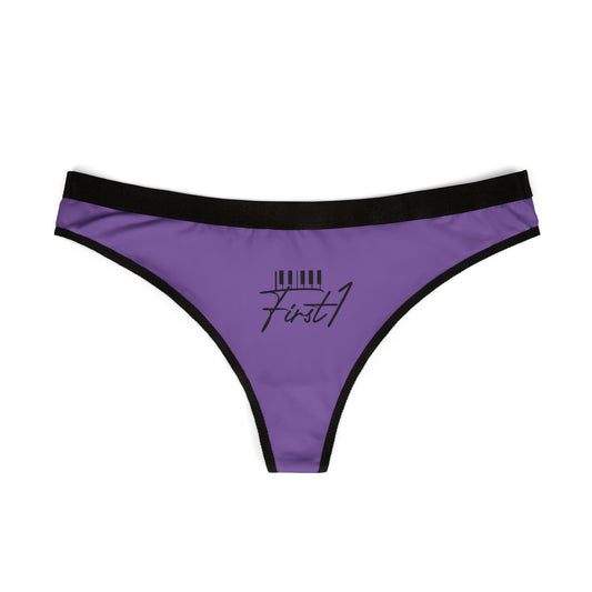 "What She Want" Thong (PURPLE)