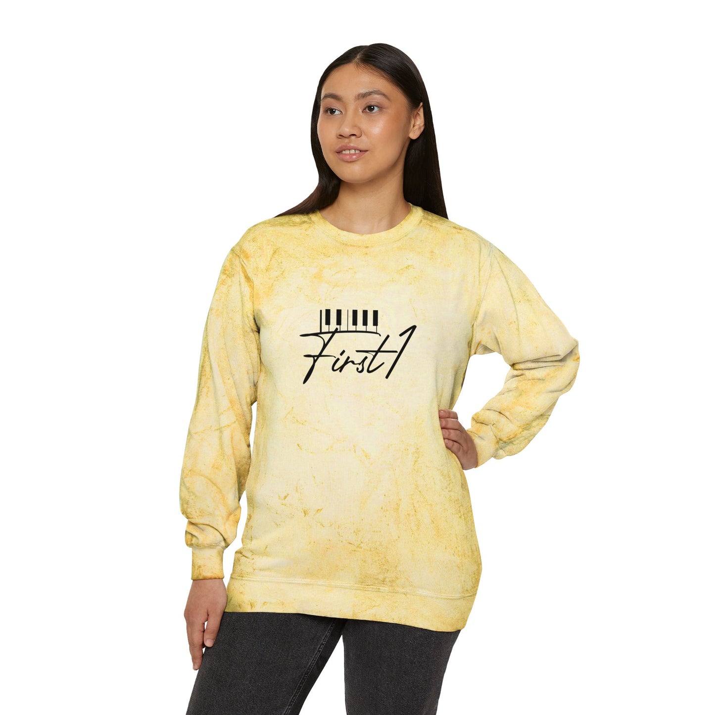 First1 Color Blast Crewneck Sweatshirt