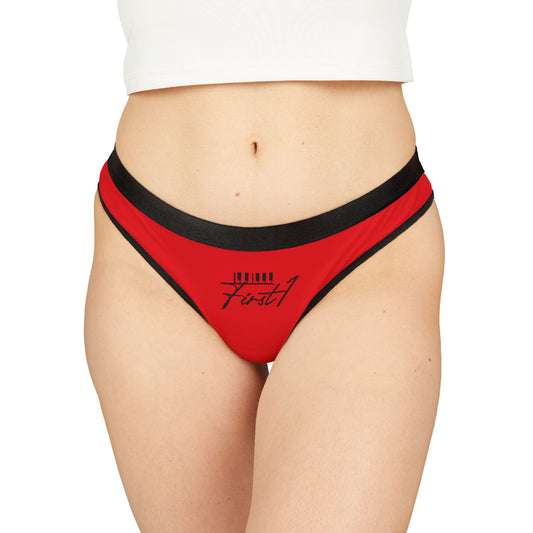 "What She Want" Thong (ROJO)