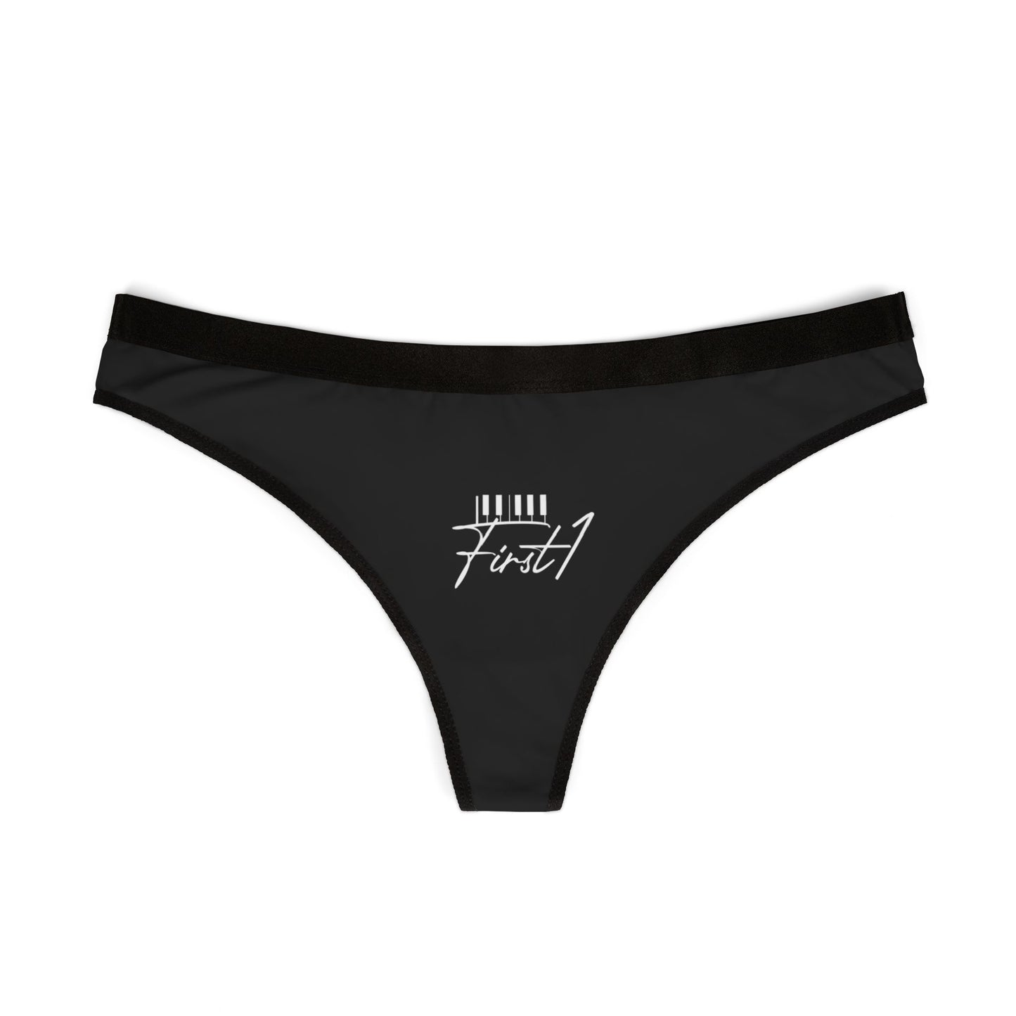 "What She Want" Thong (BLACK)