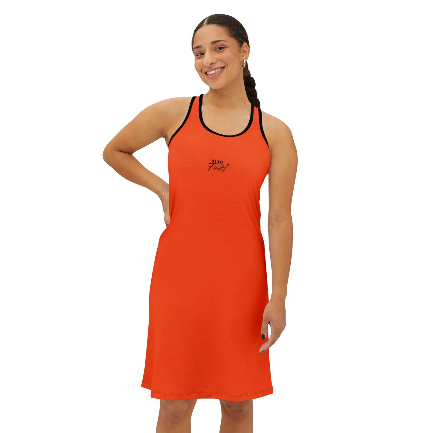 First1 Women's Dress (ORANGE)