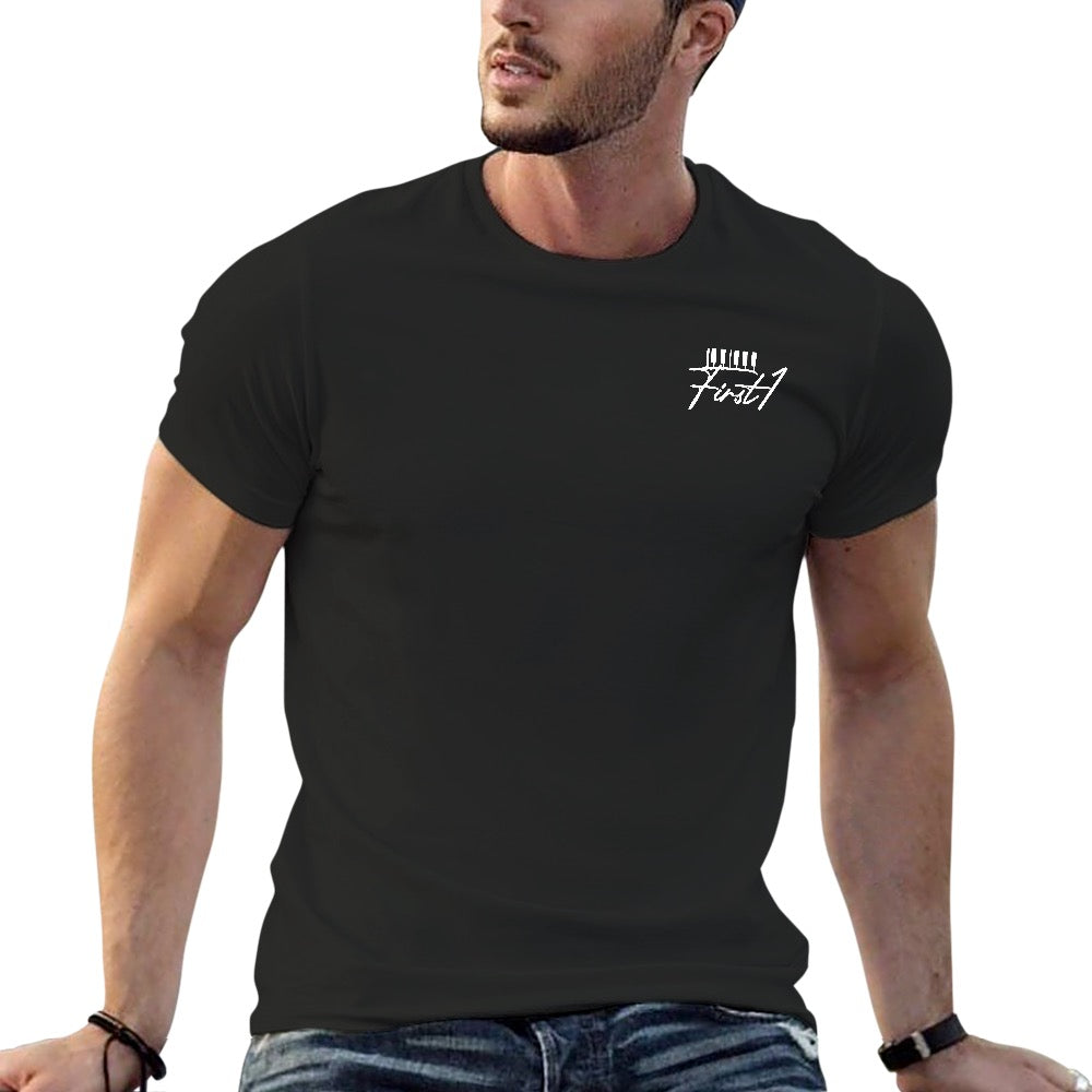 First1 Black T-Shirt