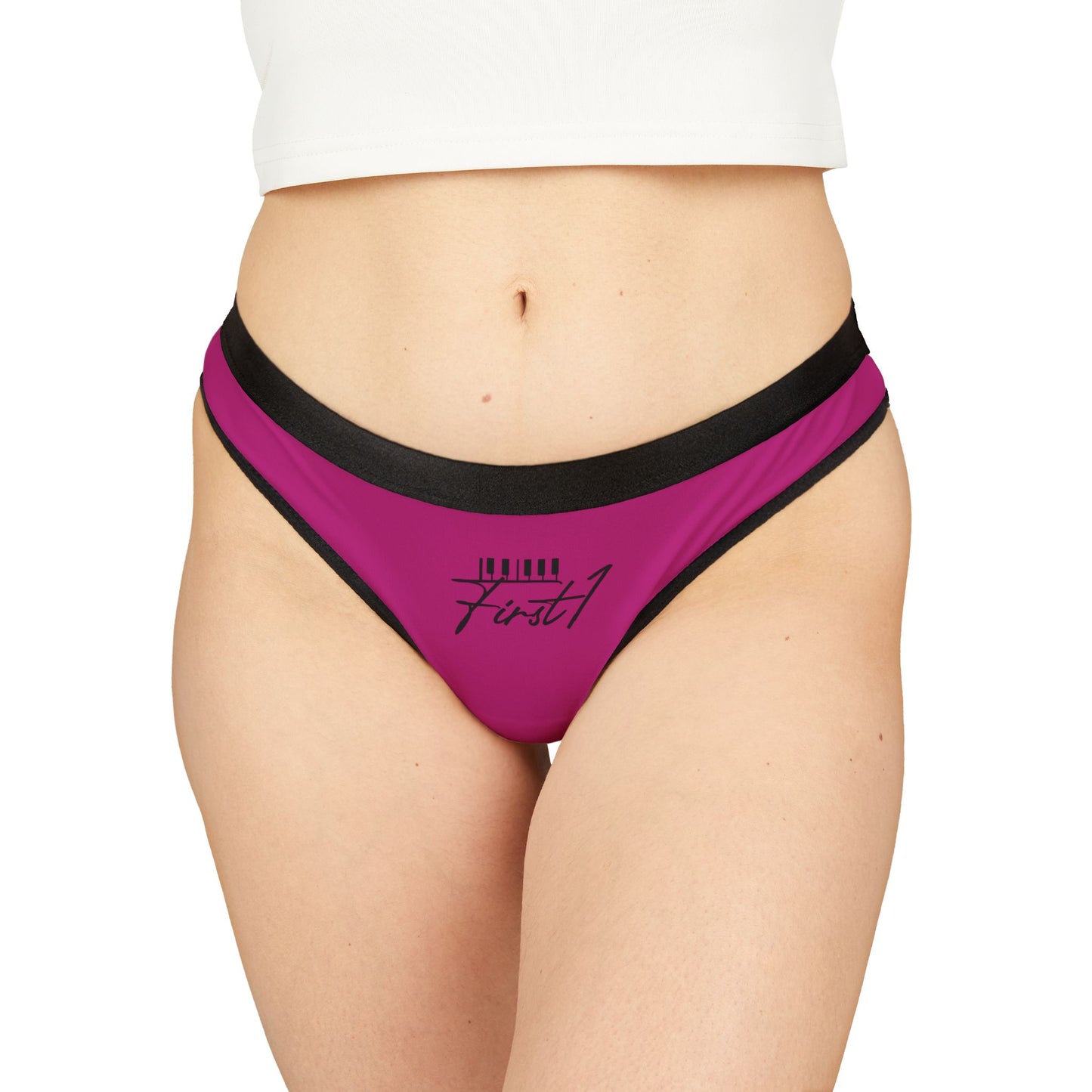 "What She Want" Thong (MAGENTA)