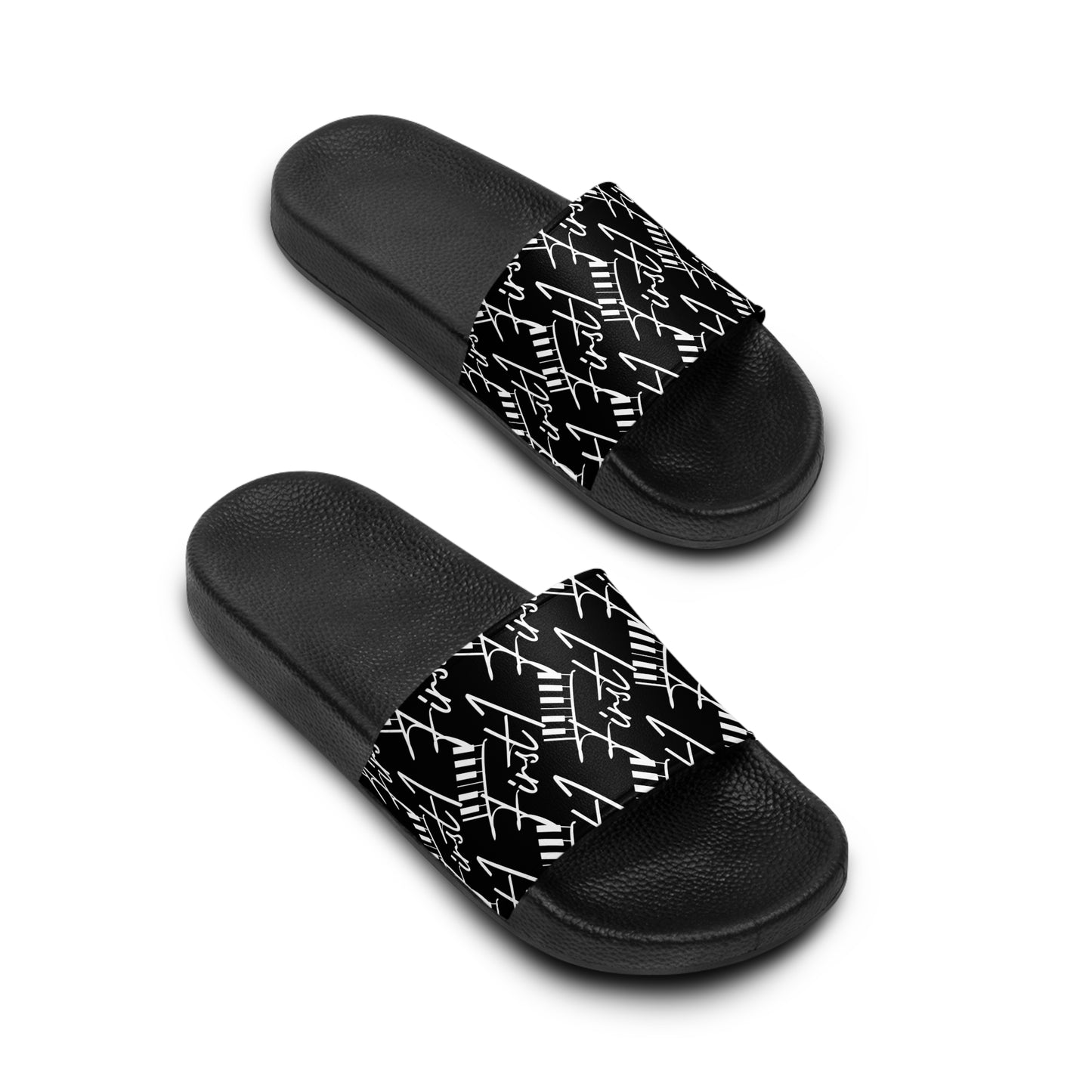 First1 Women's Slides (BLACK)