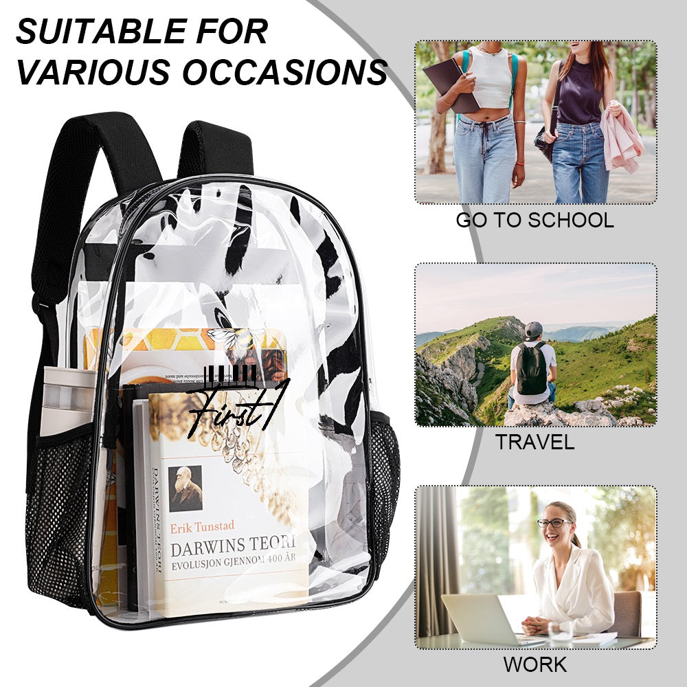First1 Backpack Transparent