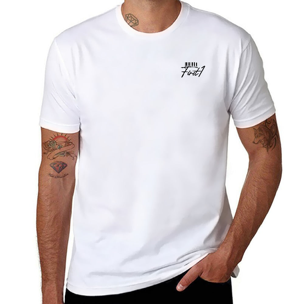 First1 White T-Shirt