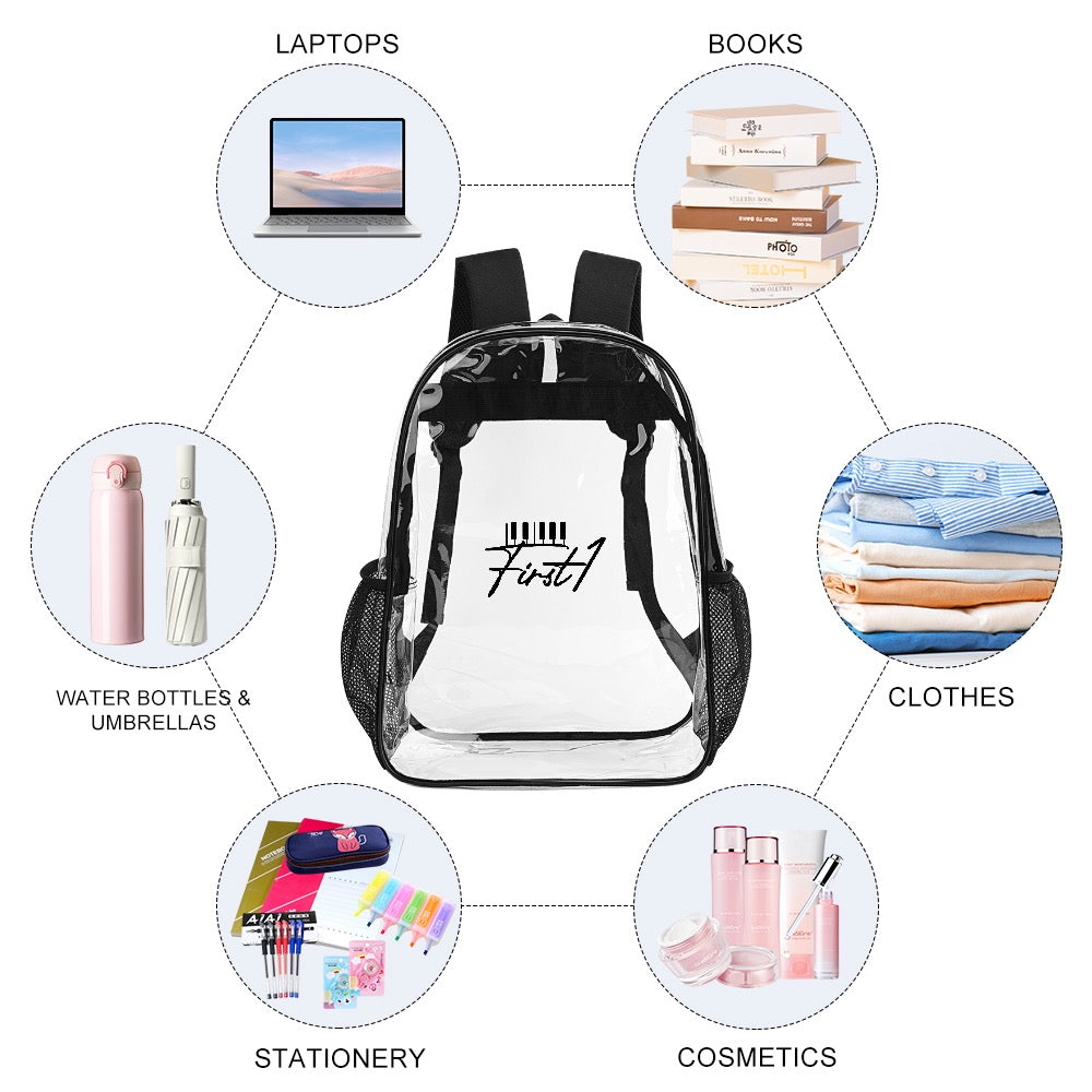 First1 Backpack Transparent