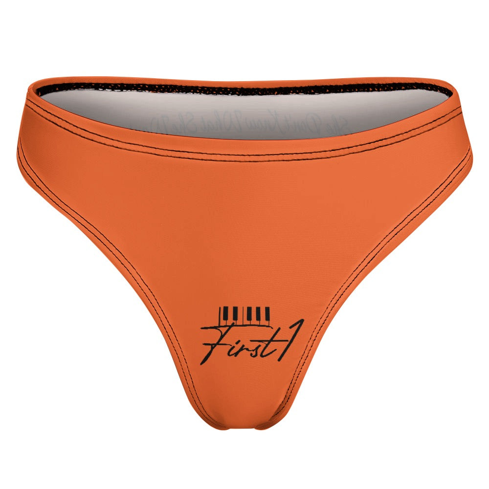 What She Want Thong ORANGE