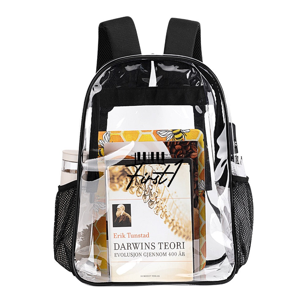 First1 Backpack Transparent