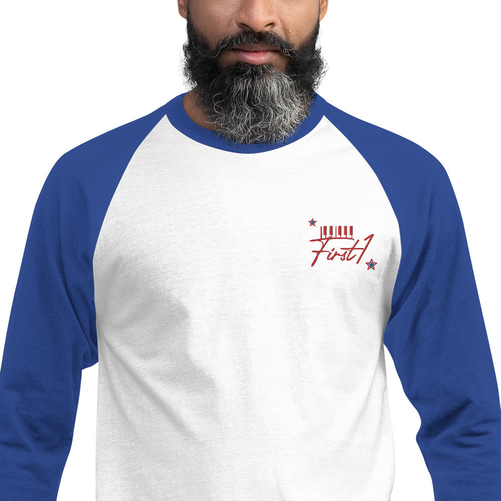 First1 "All-Star" unisex Baseball Shirt